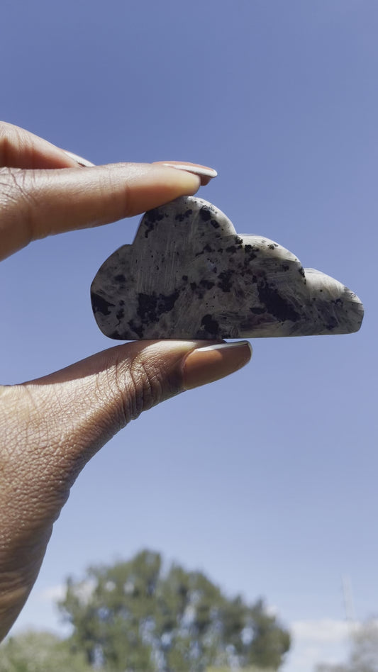 Larvikite Cloud Carving